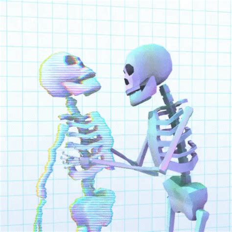 skeleton gif|skeleton aesthetic gif.